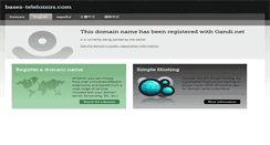 Desktop Screenshot of bases-teleloisirs.com
